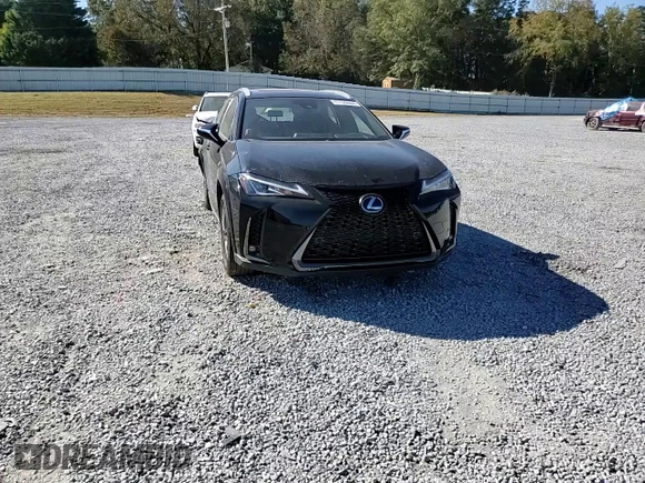 2022 Lexus UX 250h F Sport with VIN JTHR9JBH6N2060302, listed as a Copart auction lot 77128664 with 46,532 mi miles and Salvage Title. Bid and sale history available at DreamBid. Image 12.