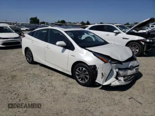 2020 Toyota Prius L Eco with VIN JTDKARFU6L3124832, listed as a Copart auction lot 60941025 with 42,646 mi miles and Salvage title. Bid and sale history available at DreamBid. Image 4.