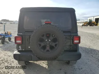 2023 Jeep Wrangler Sport with VIN 1C4HJXDG2PW546208, listed as a Copart auction lot 47779635 with 40,491 mi miles and Salvage Title. Bid and sale history available at DreamBid. Image 6.