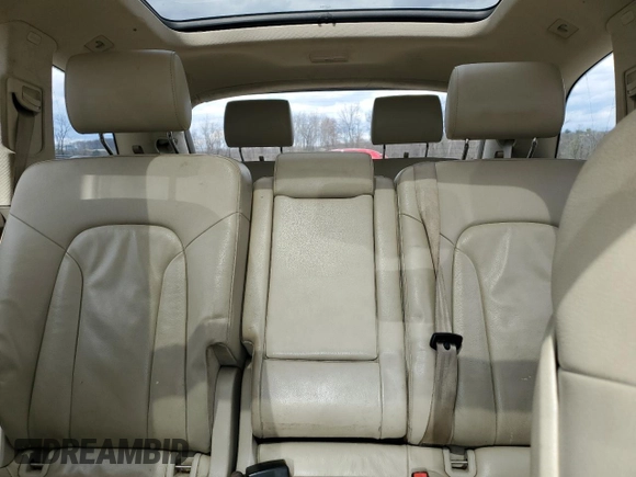 2010 Audi Q7 3.6L Premium Plus with VIN WA1LYAFE1AD002472, listed as a Copart auction lot 53059815 with 130,026 mi miles and Salvage Title. Bid and sale history available at carsss.com. Image 10.