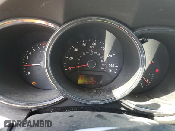 2011 Kia Sorento LX with VIN 5XYKT4A22BG074279, listed as a Copart auction lot 51835035 with 153,581 mi miles and Clean Title. Bid and sale history available at DreamBid. Image 9.