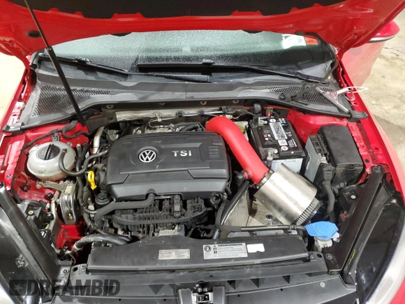 2016 Volkswagen Golf GTI SE with VIN 3VW5T7AU0GM038680, listed as a Copart auction lot 72386753 with 46,500 mi miles and Salvage Title. Bid and sale history available at carsss.com. Image 11.