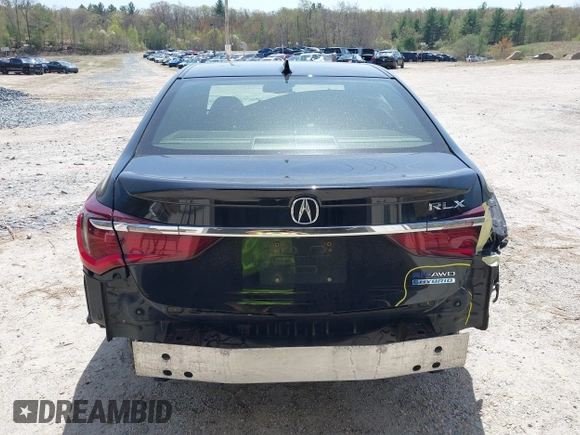 2018 Acura RLX Hybrid Sport z VIN JH4KC2F9XJC000524, wystawiony jako IAAI lot #42119077 z przebiegiem 60 381 mil mil oraz . Historia ofert i sprzedaży dostępna na DreamBid. Obrazek 17.