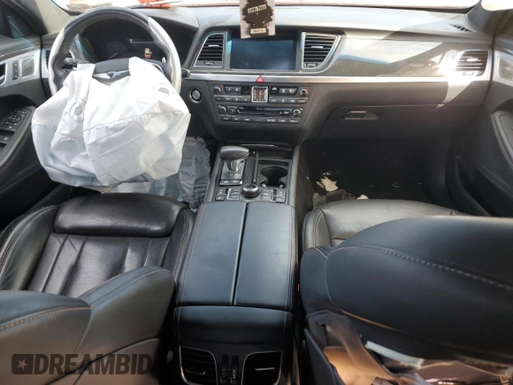 2019 Genesis G80 3.3T Sport with VIN KMTFN4JBXKU313170, listed as a Copart auction lot 46448725 with 31,037 mi miles and Salvage Title. Bid and sale history available at carsss.com. Image 8.