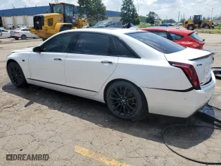 2018 Cadillac CT6 Luxury AWD with VIN 1G6KD5RSXJU150841, listed as a Copart auction lot 62670224 with 108,336 mi miles and Clean Title. Bid and sale history available at carsss.com. Image 2.