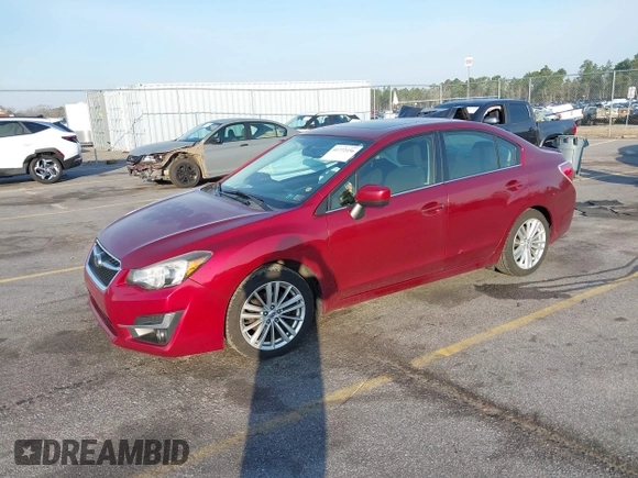 2015 Subaru Impreza Premium с VIN JF1GJAK64FH012316, выставлен на аукционе IAAI как лот 41772156 с пробегом 84 286 миль миль и . История ставок и продаж доступна на DreamBid. Изображение 17.
