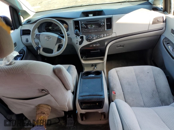 2013 Toyota Sienna LE AAS with VIN 5TDKK3DC0DS404489, listed as a Copart auction lot 56990105 with Not provided miles and Salvage title. Bid and sale history available at DreamBid. Image 8.