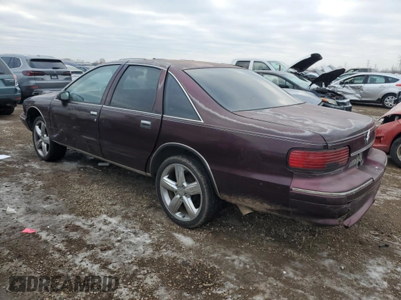 1993 Chevrolet Caprice with VIN 1G1BL53E4PR102257, listed as a Copart auction lot 85344924 with 228,725 mi miles and Salvage Title. Bid and sale history available at DreamBid. Image 2.