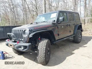 2018 Jeep Wrangler Unlimited Rubicon with VIN 1C4HJXFG8JW111195, listed as a IAAI auction lot 41916718 with 190,158 mi miles and . Bid and sale history available at DreamBid. Image 17.