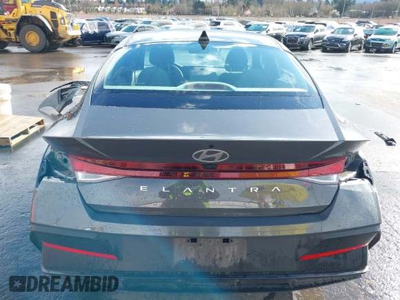 2024 Hyundai Elantra SEL with VIN KMHLM4DG8RU654892, listed as a IAAI auction lot 41752711 with 14,577 mi miles. Bid and sale history available at carsss.com. Image 19.