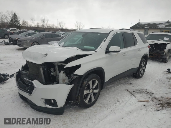 2018 Chevrolet Traverse LT Leather with VIN 1GNEVHKW8JJ134412, listed as a IAAI auction lot 41268358 with 62,616 mi miles. Bid and sale history available at carsss.com. Image 17.