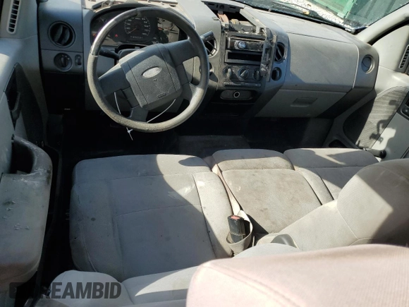 2006 Ford F-150 STX with VIN 1FTRX12W46NB75180, listed as a Copart auction lot 48231805 with 201,540 mi miles and Salvage Title. Bid and sale history available at carsss.com. Image 8.