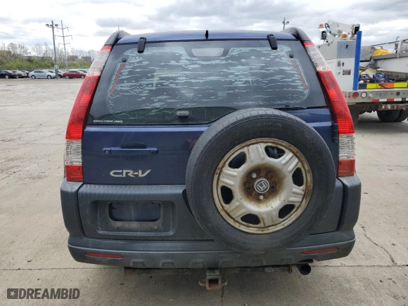2005 Honda CR-V LX with VIN JHLRD78555C005238, listed as a Copart auction lot 52745935 with 273,590 mi miles and Clean Title. Bid and sale history available at carsss.com. Image 6.