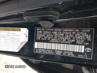 2010 Toyota Prius II with VIN JTDKN3DU1A0068687, listed as a IAAI auction lot 41928063 with 391,834 mi miles. Bid and sale history available at carsss.com. Image 9.