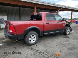 2015 Ram 1500 Big Horn with VIN 1C6RR7LT1FS671631, listed as a Copart auction lot 58530775 with Not provided miles and Salvage title. Bid and sale history available at DreamBid. Image 3.