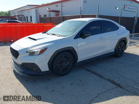 2022 Subaru WRX Premium with VIN JF1VBAF63N9003498, listed as a IAAI auction lot 42249515 with 33,796 mi miles and . Bid and sale history available at DreamBid. Image 18.