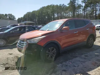 2014 Hyundai Santa Fe Sport with VIN 5XYZTDLB5EG193072, listed as a Copart auction lot 50765425 with 148,280 mi miles and Salvage Title. Bid and sale history available at carsss.com. Image 1.