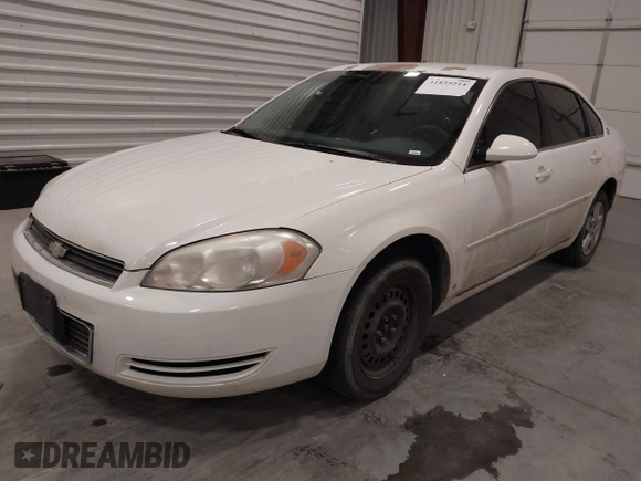 2006 Chevrolet Impala LS with VIN 2G1WB58K569231250, listed as a IAAI auction lot 41839214 with 182,182 mi miles and . Bid and sale history available at DreamBid. Image 2.