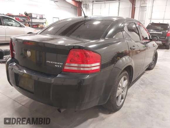 2010 Dodge Avenger SXT with VIN 1B3CC4FB9AN115352, listed as a IAAI auction lot 41658884 with 98,441 mi miles and . Bid and sale history available at DreamBid. Image 4.