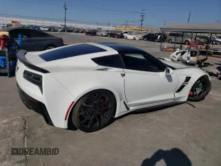 2017 Chevrolet Corvette Grand Sport 1LT with VIN 1G1YW2D78H5112055, listed as a Copart auction lot 70064994 with 36,739 mi miles and Salvage Title. Bid and sale history available at carsss.com. Image 3.