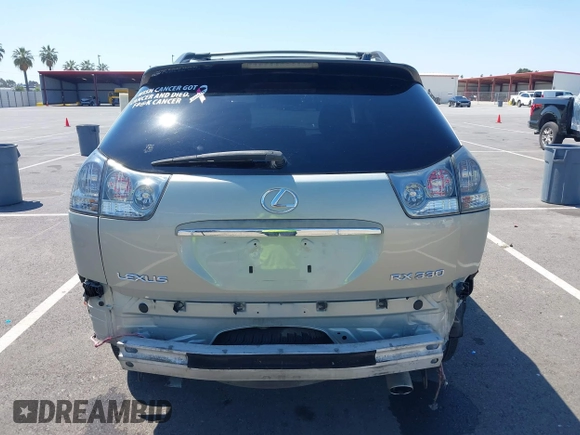 2006 Lexus RX 330 with VIN JTJGA31U460059489, listed as a IAAI auction lot 42474151 with 252,233 mi miles and . Bid and sale history available at DreamBid. Image 17.