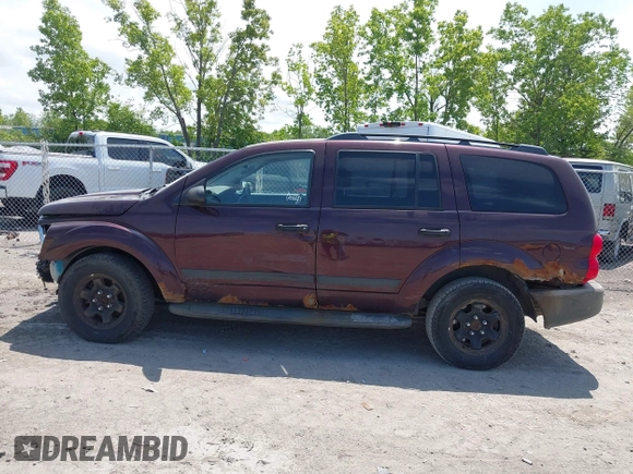 2005 Dodge Durango SXT with VIN 1D4HB38N15F574886, listed as a IAAI auction lot 42274183 with 224,122 mi miles and . Bid and sale history available at DreamBid. Image 15.