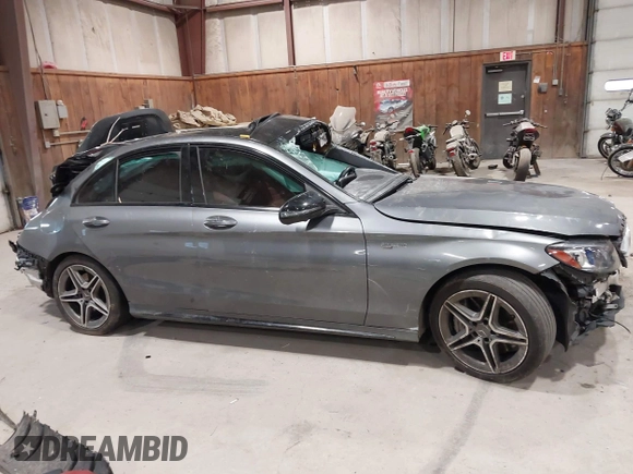 2020 Mercedes-Benz C 43 AMG with VIN W1KWF6EB4LR566285, listed as a IAAI auction lot 42055979 with 73,917 mi miles and . Bid and sale history available at DreamBid. Image 13.