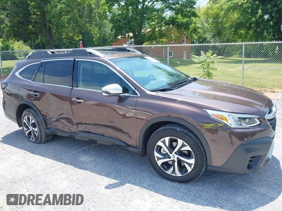 2020 Subaru Outback Touring with VIN 4S4BTAPC6L3132989, listed as a IAAI auction lot 42449036 with 34,956 mi miles and . Bid and sale history available at DreamBid. Image 6.