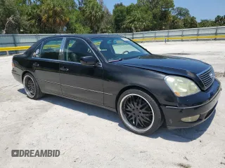2001 Lexus LS 430 z VIN JTHBN30FX10008011, wystawiony jako Copart lot #57585145 z przebiegiem 218 263 mil mil oraz Czysty tytuł • Clean title. Historia ofert i sprzedaży dostępna na DreamBid. Obrazek 4.