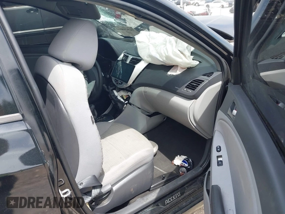 2017 Hyundai Accent SE with VIN KMHCT5AEXHU364051, listed as a IAAI auction lot 41920440 with Not Provided miles and . Bid and sale history available at DreamBid. Image 5.