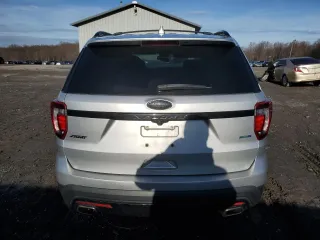 2017 Ford Explorer Sport with VIN 1FM5K8GT7HGA55896, listed as a Copart auction lot 85454684 with 89,526 mi miles and Salvage Title. Bid and sale history available at carsss.com. Image 6.
