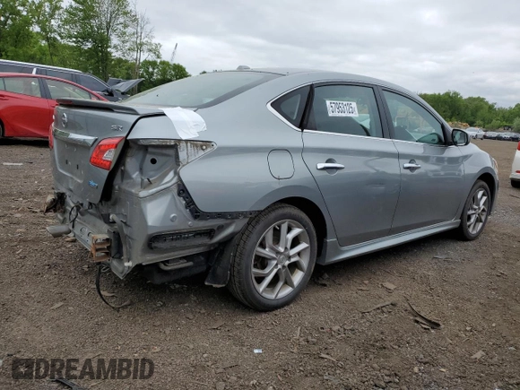 2014 Nissan Sentra SV with VIN 3N1AB7AP7EY333265, listed as a Copart auction lot 57953125 with 118,277 mi miles and Salvage title. Bid and sale history available at DreamBid. Image 3.