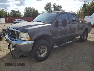 2003 Ford Super Duty F-250 XL with VIN 1FTNW21L33EC50476, listed as a Copart auction lot 67627394 with 277,849 mi miles and Salvage Title. Bid and sale history available at carsss.com. Image 1.