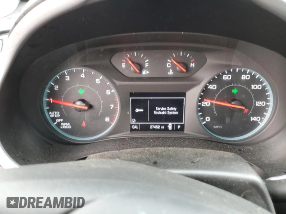 2024 Chevrolet Malibu LS with VIN 1G1ZB5ST9RF105015, listed as a Copart auction lot 47778925 with 27,452 mi miles and Salvage Title. Bid and sale history available at DreamBid. Image 9.