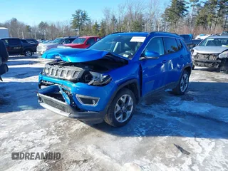 2020 Jeep Compass Limited with VIN 3C4NJDCB1LT147961, listed as a IAAI auction lot 41508964 with 74,613 mi miles. Bid and sale history available at carsss.com. Image 17.