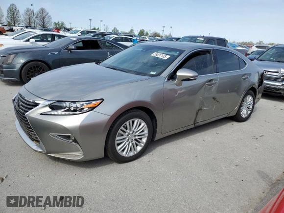 2017 Lexus ES with VIN 58ABK1GG7HU041956, listed as a Copart auction lot 53037135 with 79,482 mi miles and Salvage Title. Bid and sale history available at carsss.com. Image 1.