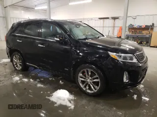 2014 Kia Sorento SX with VIN 5XYKWDA76EG488981, listed as a Copart auction lot 51322915 with 195,509 mi miles and Salvage Title. Bid and sale history available at carsss.com. Image 4.
