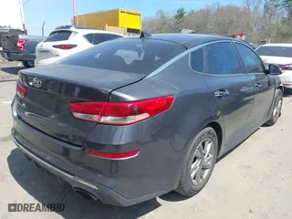2019 Kia Optima LX with VIN 5XXGT4L35KG306244, listed as a IAAI auction lot 42068277 with 83,843 mi miles. Bid and sale history available at carsss.com. Image 4.
