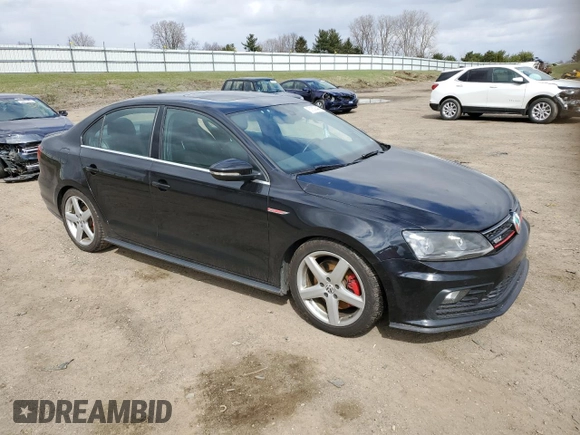 2016 Volkswagen Jetta Sedan 2.0T GLI SE with VIN 3VW5T7AJXGM415635, listed as a Copart auction lot 51809445 with 92,151 mi miles and Clean Title. Bid and sale history available at carsss.com. Image 4.