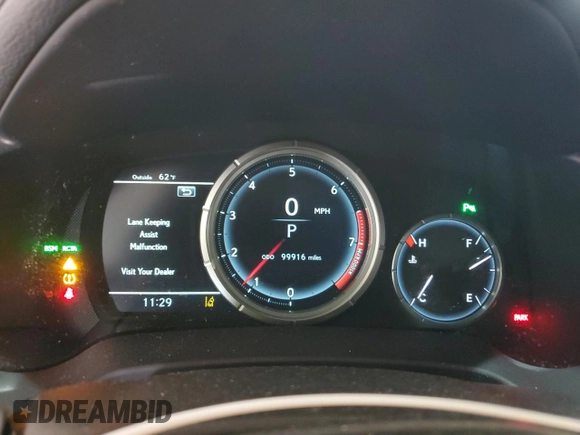 2016 Lexus RX 350 F Sport with VIN 2T2BZMCA3GC006591, listed as a Copart auction lot 50893695 with 99,916 mi miles and Clean Title. Bid and sale history available at carsss.com. Image 9.