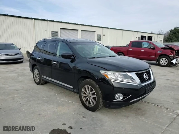2015 Nissan Pathfinder SL with VIN 5N1AR2MM9FC610260, listed as a Copart auction lot 45872705 with 121,690 mi miles and Salvage Title. Bid and sale history available at carsss.com. Image 11.