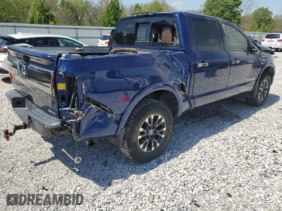 2017 Nissan Titan Platinum Reserve with VIN 1N6AA1E50HN532145, listed as a Copart auction lot 52622005 with 118,392 mi miles and Non repairable. Bid and sale history available at DreamBid. Image 3.