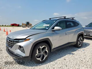 2023 Hyundai Tucson Limited with VIN 5NMJE3AE0PH280059, listed as a Copart auction lot 58446985 with 9,769 mi miles and Salvage title. Bid and sale history available at DreamBid. Image 1.
