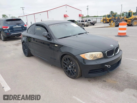 2012 BMW 1 Series 135i with VIN WBAUC9C5XCVM12693, listed as a IAAI auction lot 42341971 with 121,596 mi miles and . Bid and sale history available at DreamBid. Image 1.