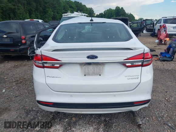 2018 Ford Fusion Titanium with VIN 3FA6P0RU9JR206923, listed as a IAAI auction lot 42522204 with Not provided miles and . Bid and sale history available at DreamBid. Image 16.