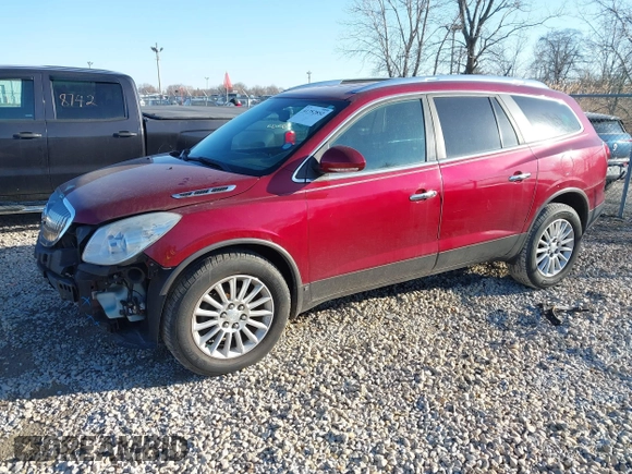 2010 Buick Enclave CXL w/1XL with VIN 5GALRBED8AJ212006, listed as a IAAI auction lot 41752852 with 126,722 mi miles. Bid and sale history available at carsss.com. Image 2.