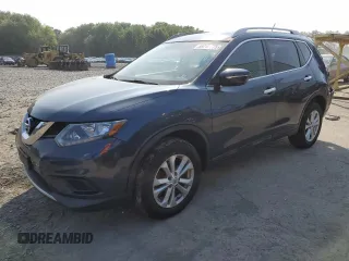 2015 Nissan Rogue SL z VIN 5N1AT2MV9FC822523, wystawiony jako Copart lot #59740575 z przebiegiem 98 962 mil mil oraz Szkoda całkowita • Salvage title. Historia ofert i sprzedaży dostępna na DreamBid. Obrazek 1.