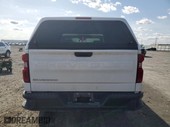 2023 Chevrolet Silverado 1500 Work Truck with VIN 3GCNAAEK7PG357748, listed as a Copart auction lot 55320375 with 118,112 mi miles and Clean Title. Bid and sale history available at DreamBid. Image 6.