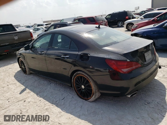 2016 Mercedes-Benz CLA 250 with VIN WDDSJ4GB9GN353859, listed as a Copart auction lot 65528093 with 87,565 mi miles and . Bid and sale history available at DreamBid. Image 2.