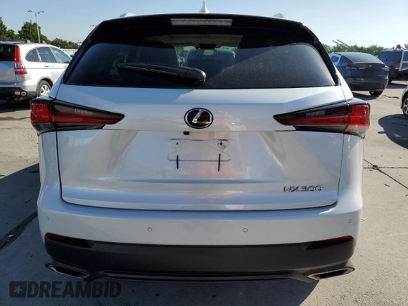 2019 Lexus NX 300 z VIN JTJBARBZ0K2185628, wystawiony jako Copart lot #62515545 z przebiegiem 29 063 mil mil oraz Szkoda całkowita • Salvage title. Historia ofert i sprzedaży dostępna na DreamBid. Obrazek 6.